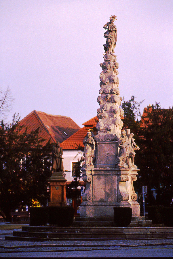 Čáslav -Morový sloup